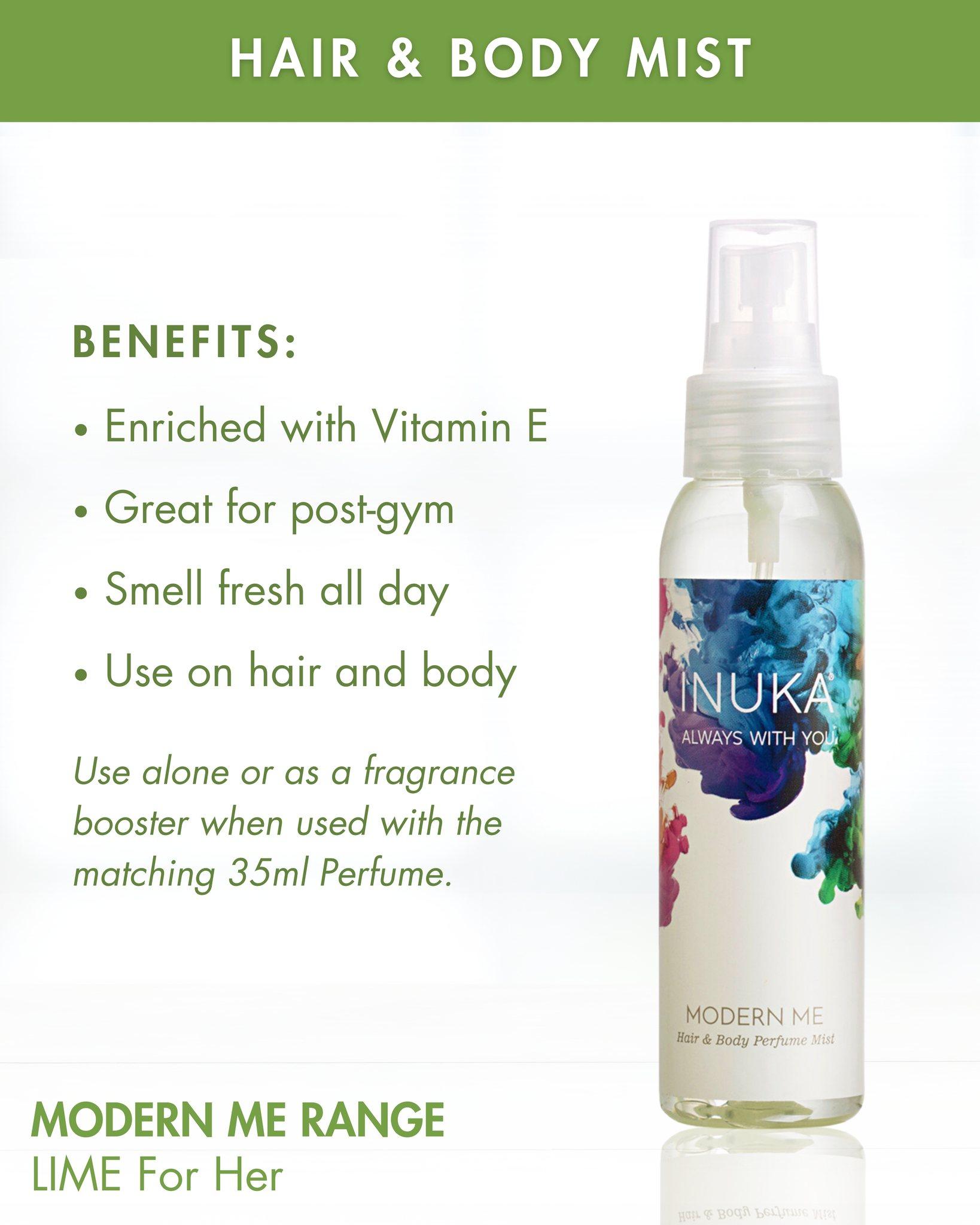 Hair And Body Mist Lime For Her