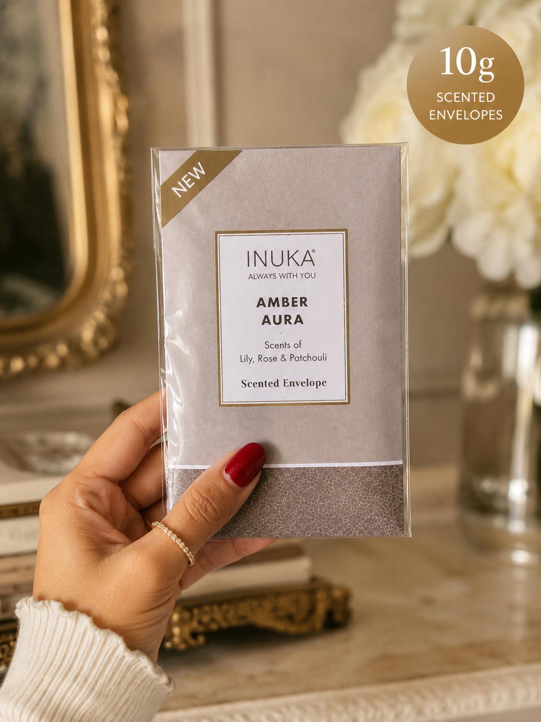 Amber Aura Scented Envelope